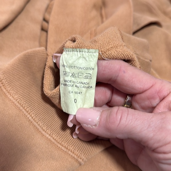 Tkees NWT Core Hoodie in Toast Size XS - Picture 11 of 12